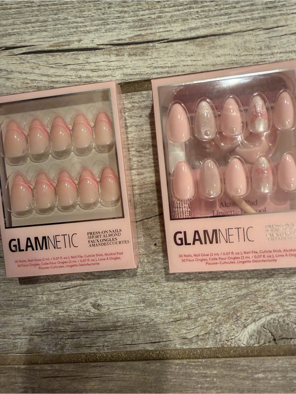 Hot Take & Love Knot Press-On Nails Set